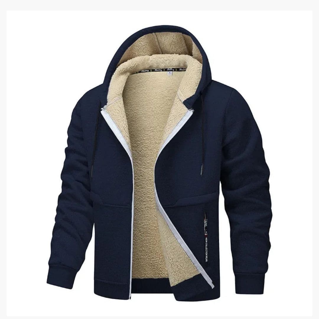 Veste polaire homme avec capuche