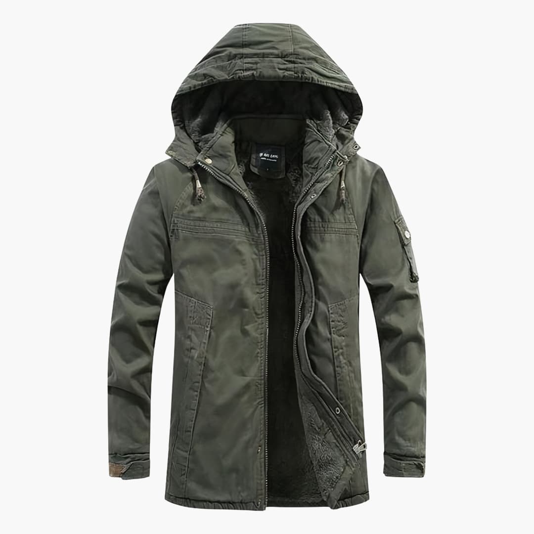 Veste pour homme avec capuche