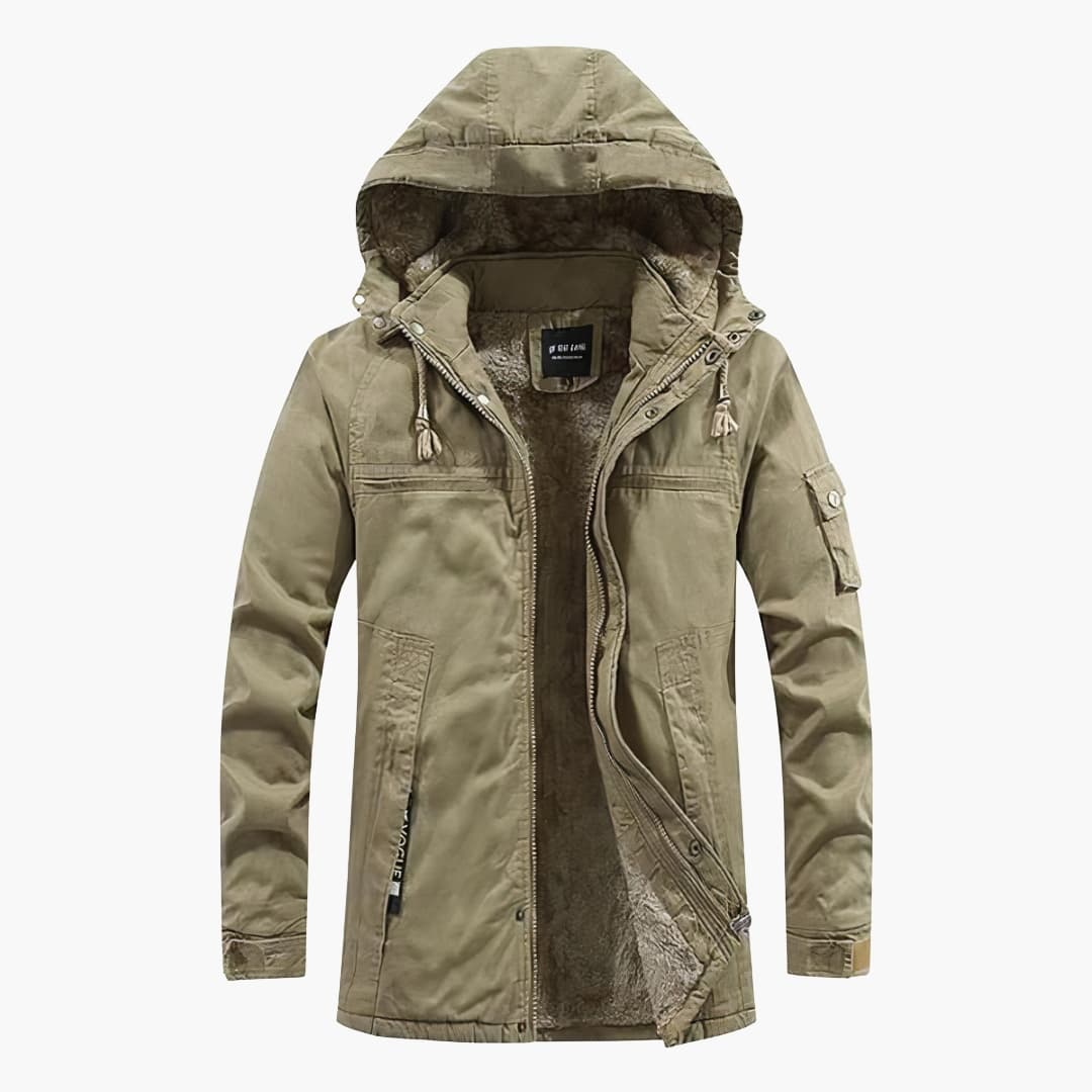 Veste pour homme avec capuche