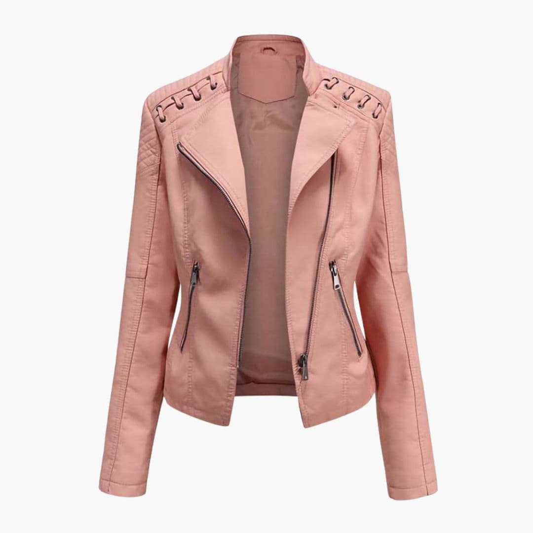 Veste femme avec épaules matelassées