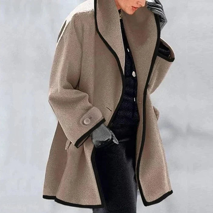 Manteau long à capuche | manteau polyvalent pour un usage quotidien