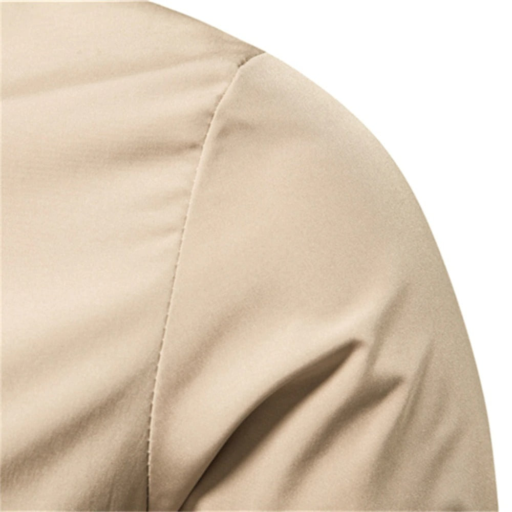 Veste coupe vent homme Lenoir | Zip intégral et col montant | Tissu déperlant respirant, 5 coloris, tailles S à 5XL