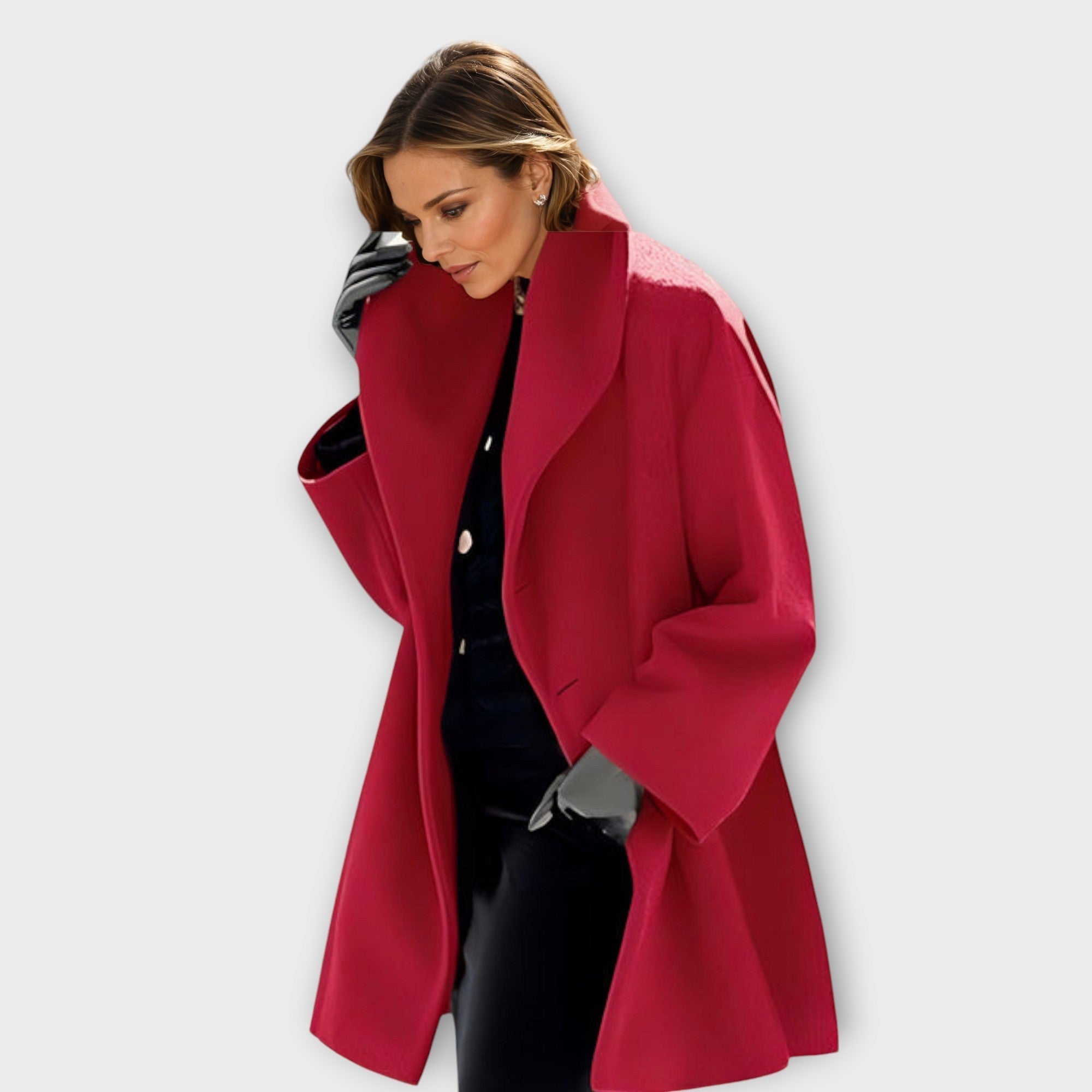 Veste Coupe-Vent Femme Mi-Longue Ajustée