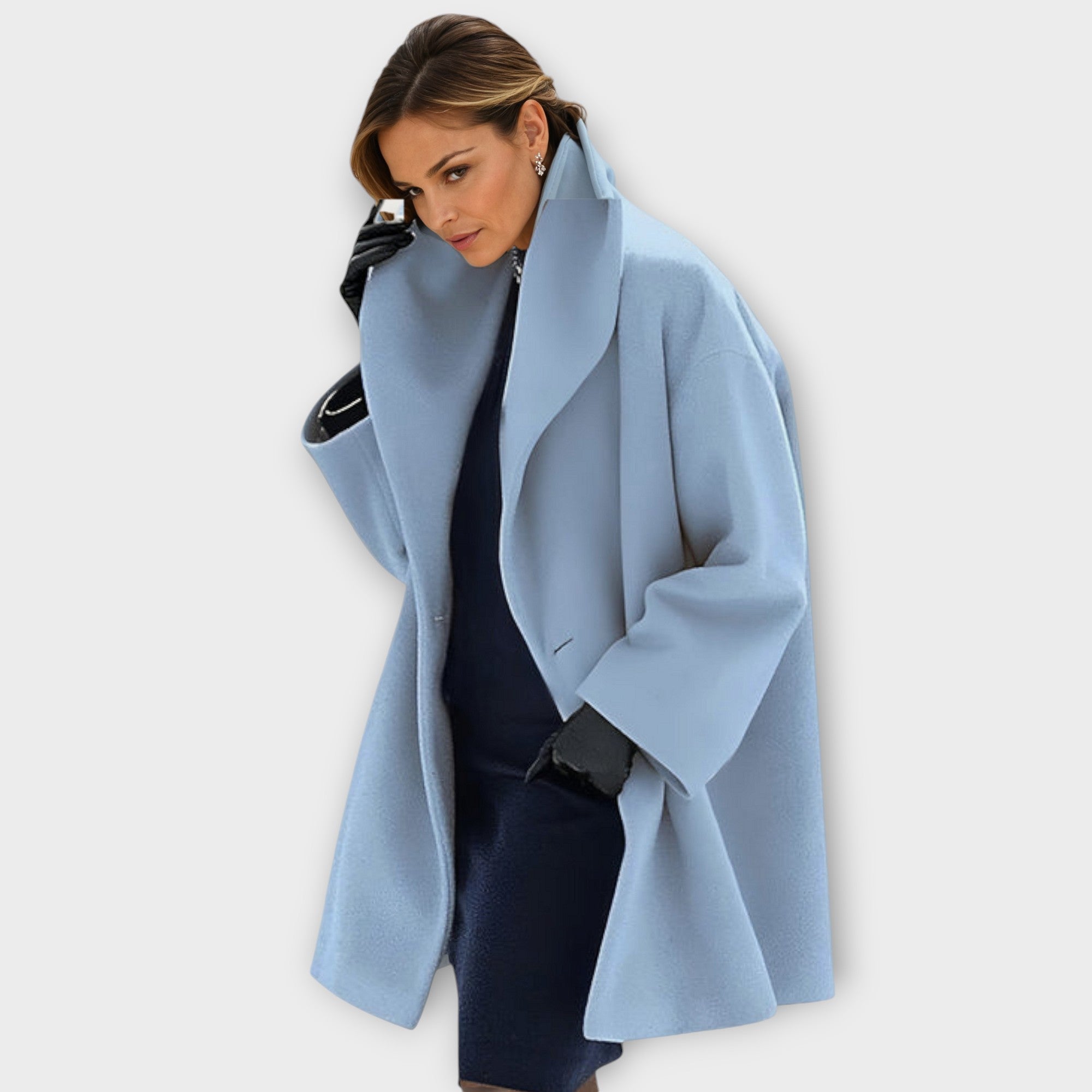 Veste Coupe-Vent Femme Mi-Longue Ajustée