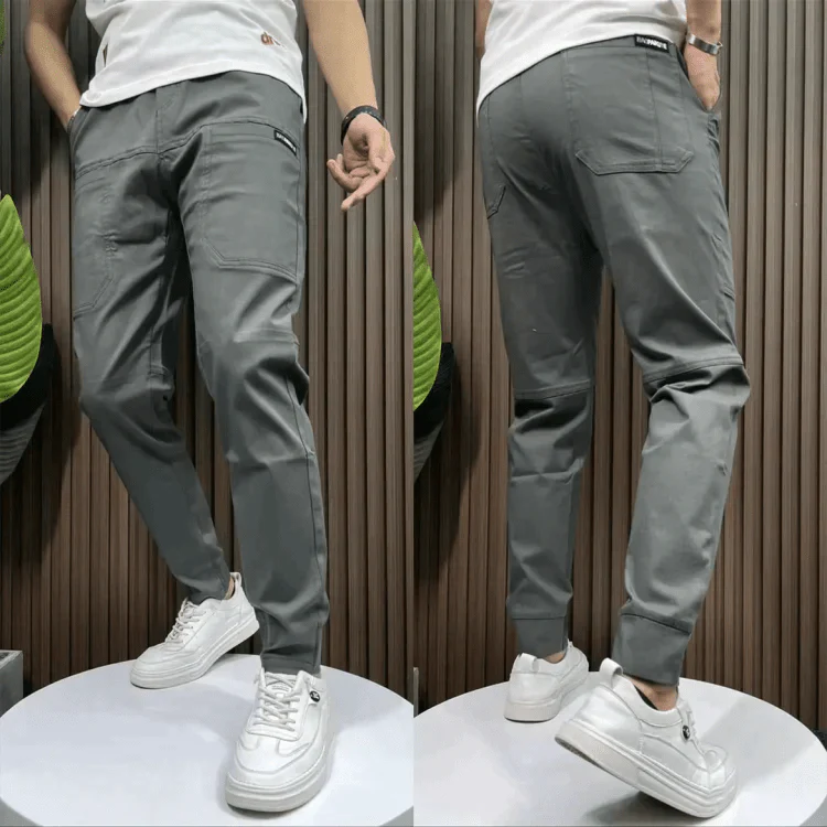 Pantalon cargo homme extensible | 6 poches cargo, coupe flexible | Liberté de mouvement au quotidien