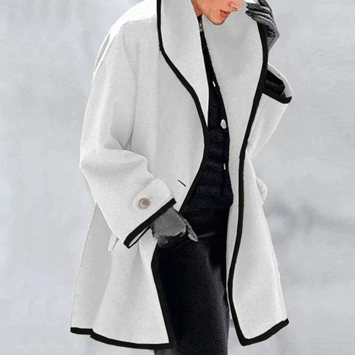Manteau long à capuche | manteau polyvalent pour un usage quotidien