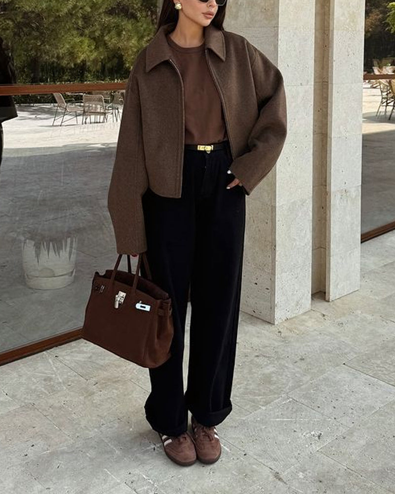 Manteau Femme Oversize Coupe Décontractée | Élégance Moderne et Polyvalente