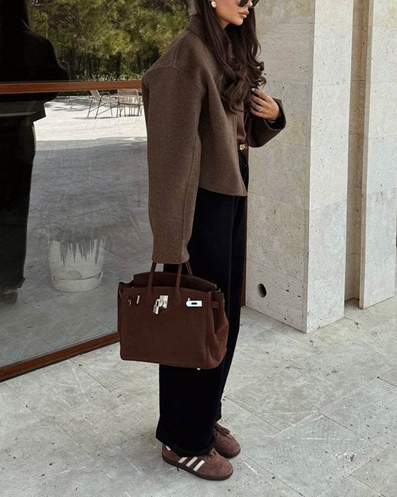 Manteau Femme Oversize Coupe Décontractée | Élégance Moderne et Polyvalente