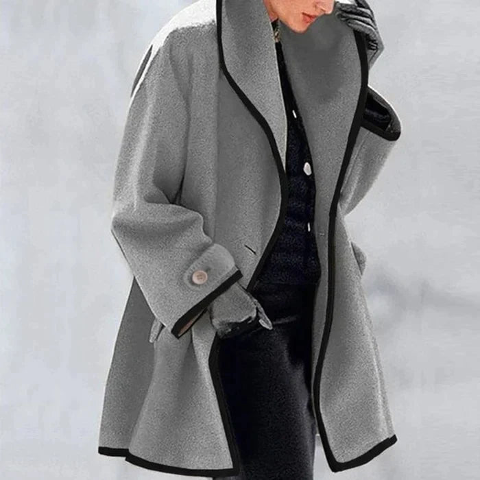 Manteau long à capuche | manteau polyvalent pour un usage quotidien