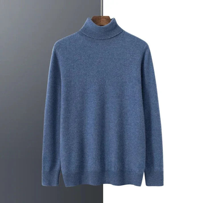 Pull Col Roulé Homme | Style Intemporel | Coupe Classique | Confort Quotidien