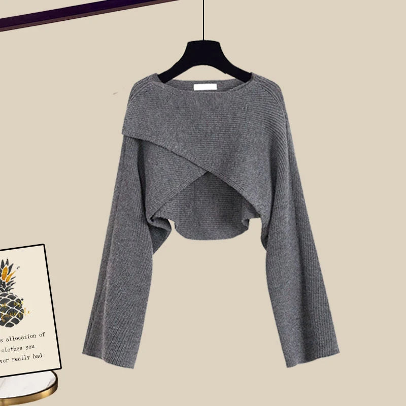 Ensemble trois pièces femme manches longues | Coupe extensible et confortable | Loungewear polyvalent pour le quotidien