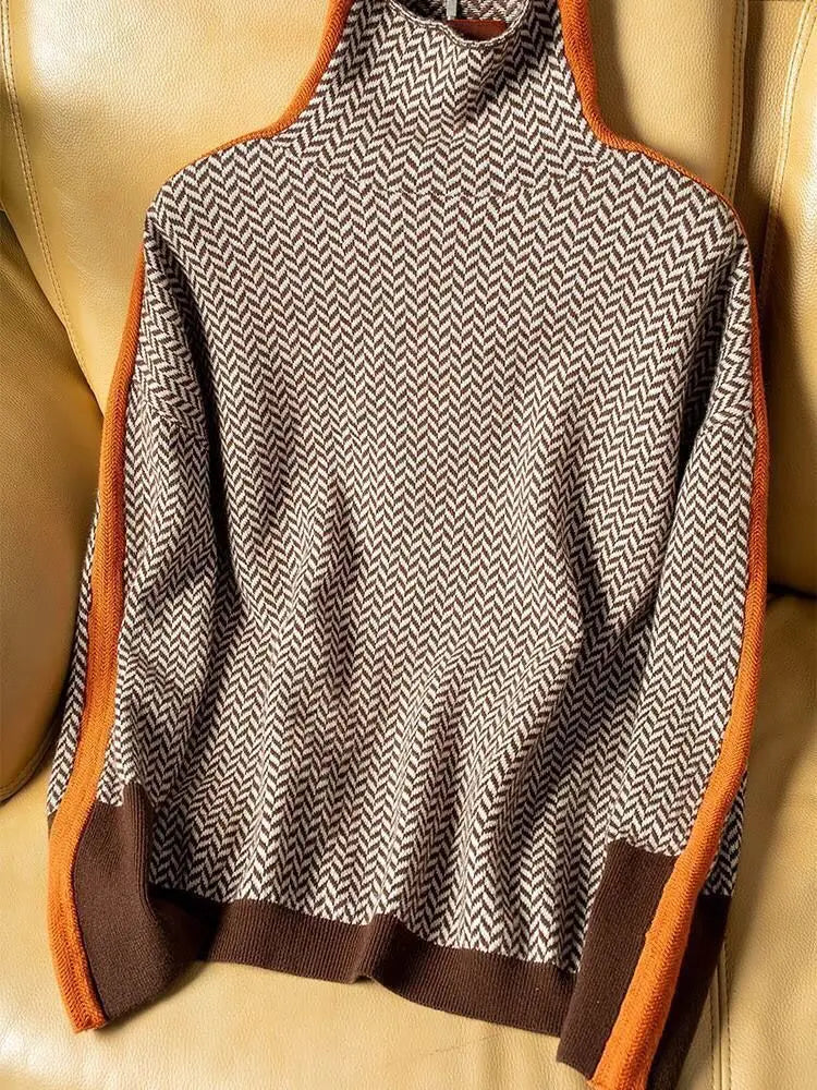 Pull Femme Rayé Polyvalent | Confort Quotidien et Style Intemporel