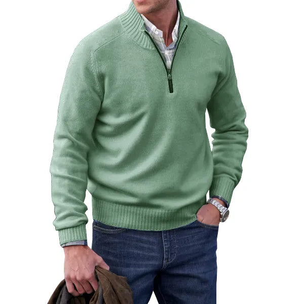 Pull zippé | homme | polyvalent pour le travail et les loisirs