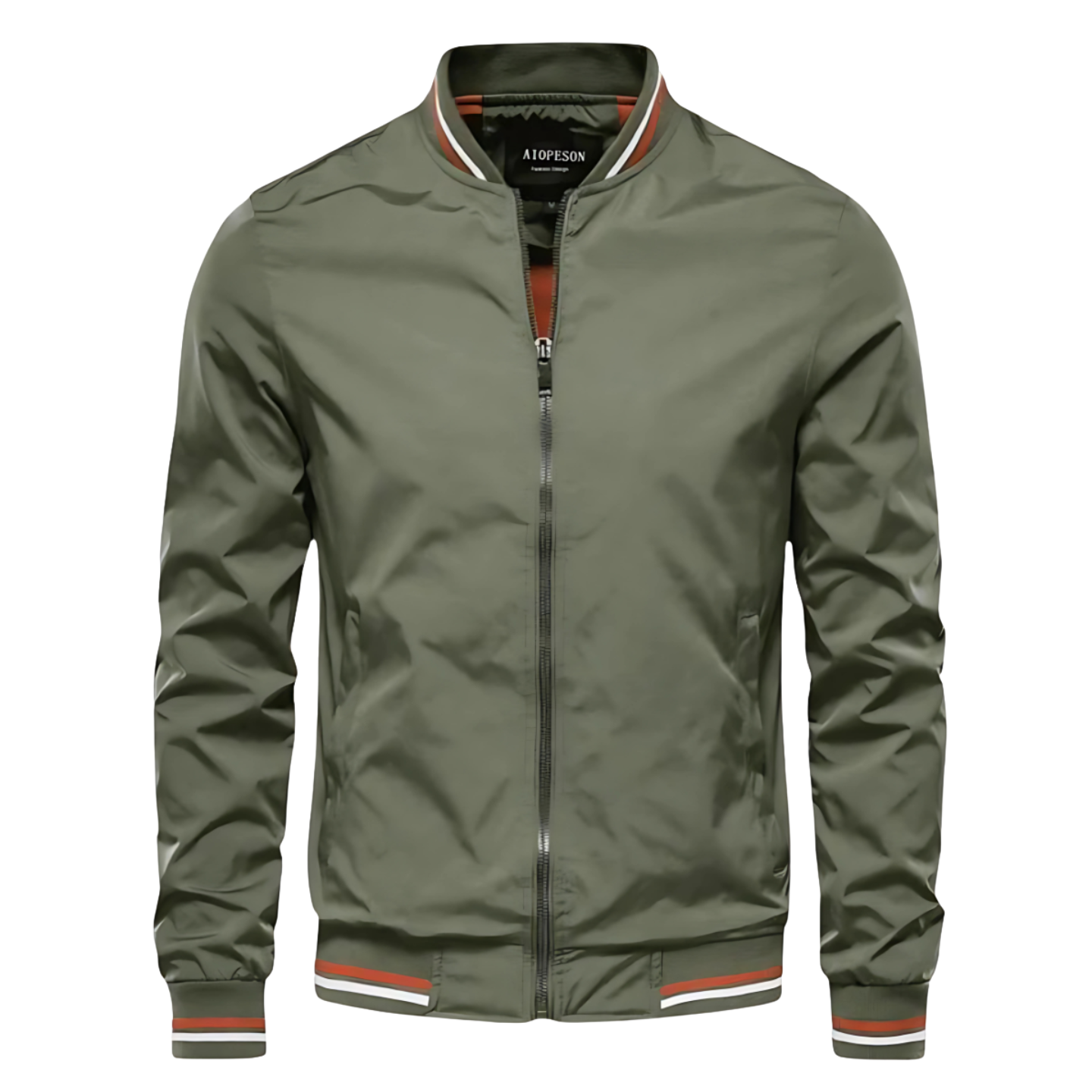 Veste coupe vent homme Lenoir | Zip intégral et col montant | Tissu déperlant respirant, 5 coloris, tailles S à 5XL