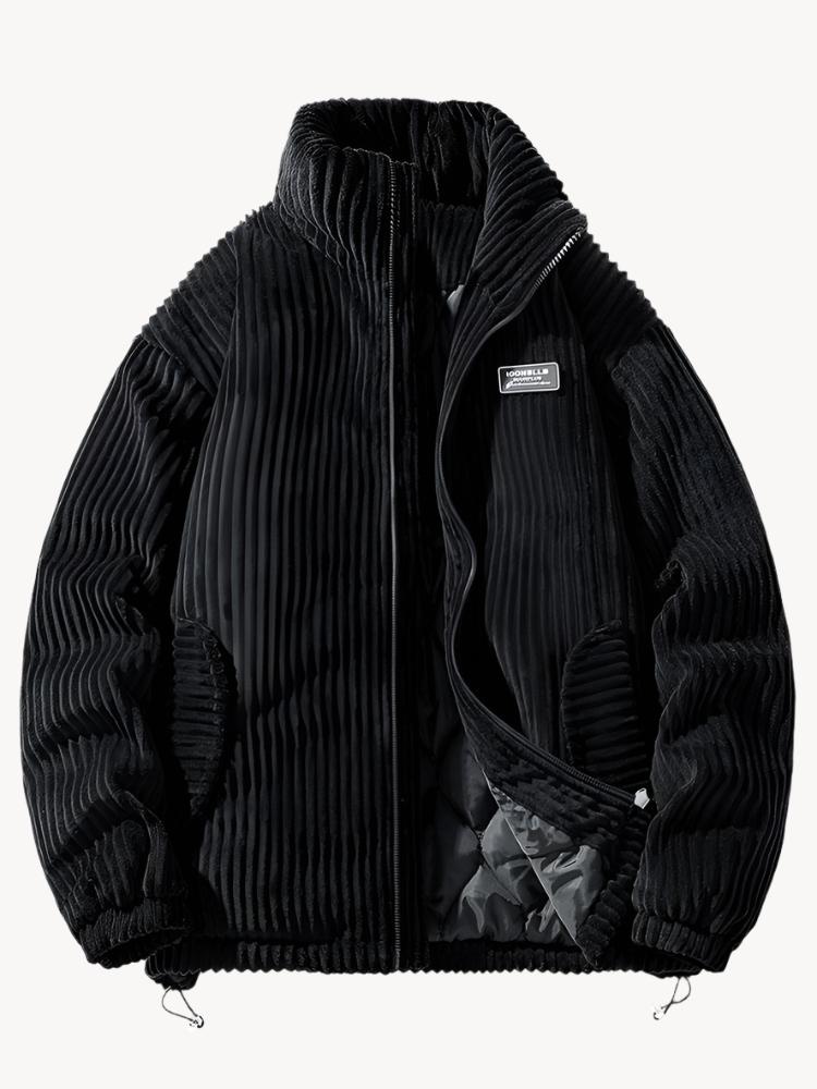 Veste homme velours côtelé | Coupe droite classique | Mi saison, style casual chic