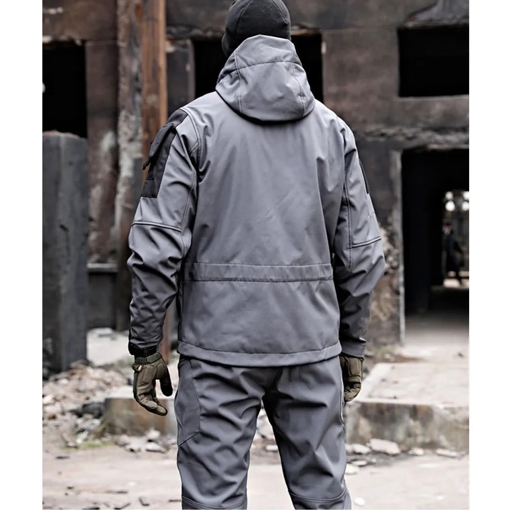 Ensemble Outdoor Homme | Protection Pluie Et Vent | Poches Latérales | Confort Fonctionnel