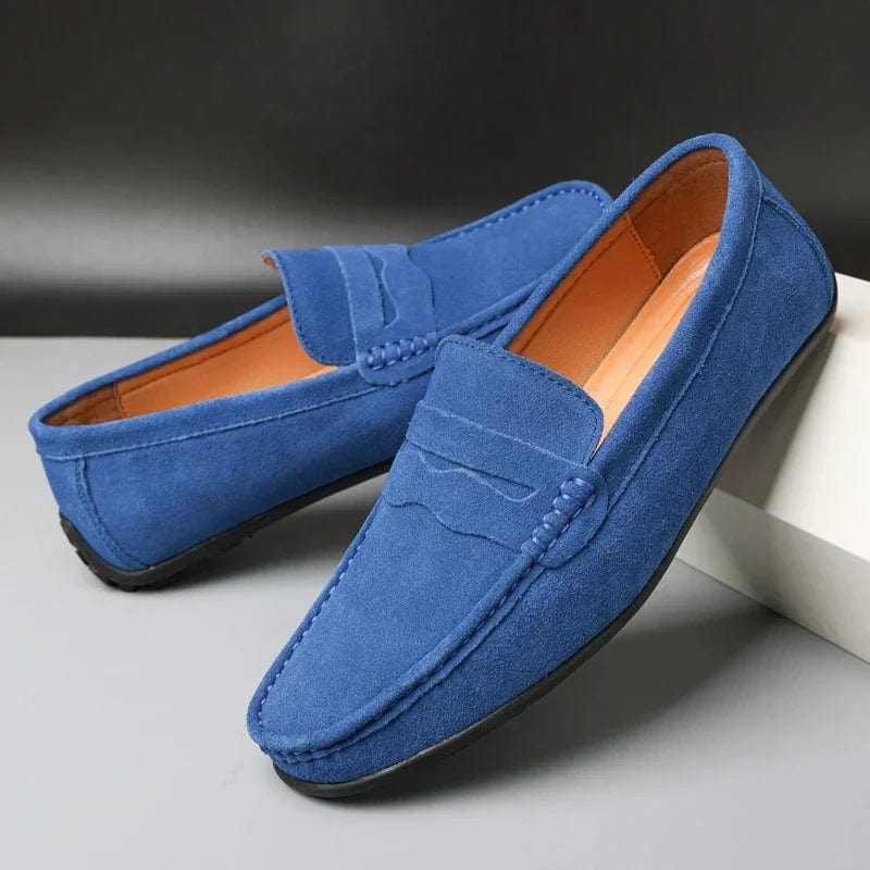 Mocassins slip-on pour homme – Chaussures sans lacets confortables à semelle souple