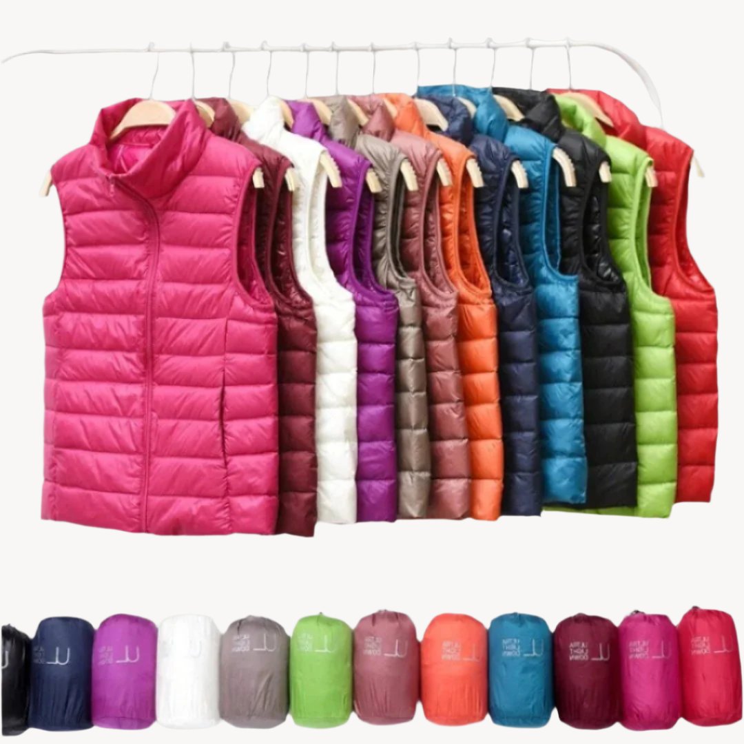 Gilet Sans Manches Femme Ultra Léger –|Veste Chaude pour l’Hiver