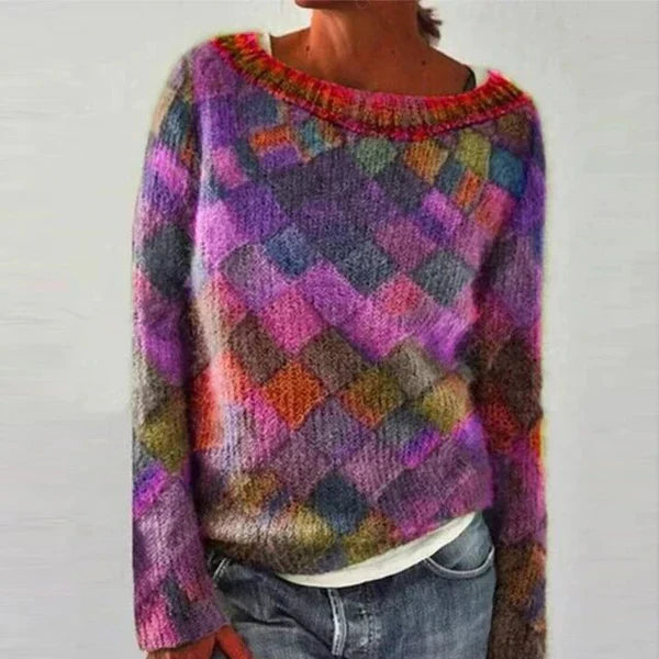 Pull Femme Coloré Tendance | Mode Décontractée et Confort