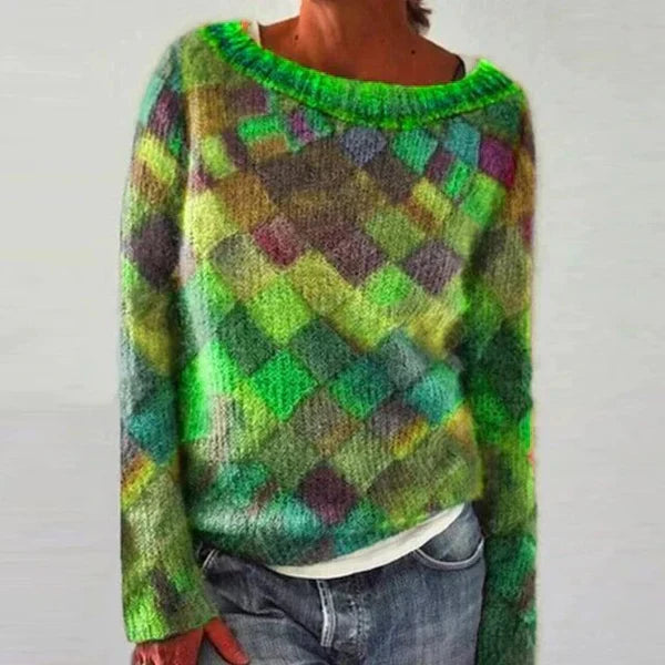 Pull Femme Coloré Tendance | Mode Décontractée et Confort