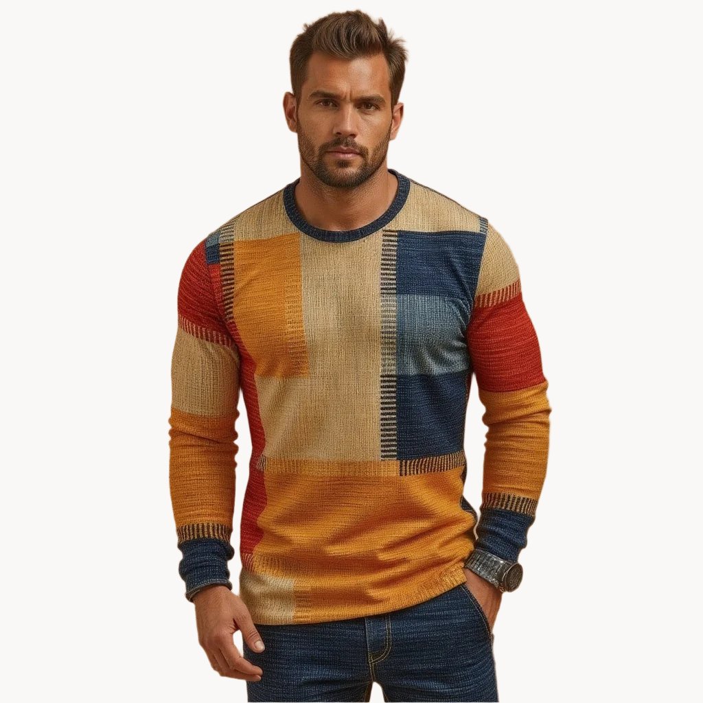 Pull Homme Élégant et Confortable | Mode Chic Automne Hiver