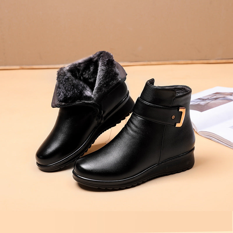 Bottines pour l’hiver | petites bottes chaudes et confortables