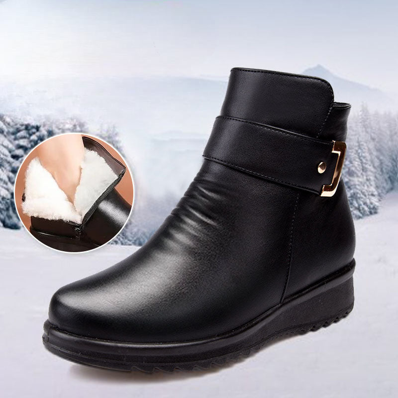 Bottines pour l’hiver | petites bottes chaudes et confortables