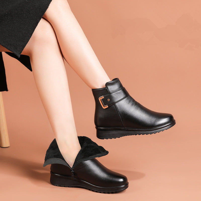 Bottines pour l’hiver | petites bottes chaudes et confortables