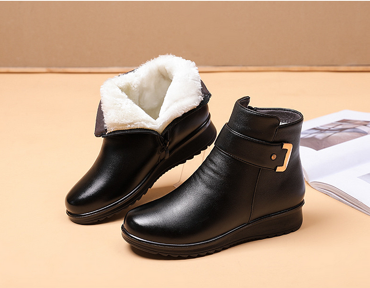 Bottines pour l’hiver | petites bottes chaudes et confortables