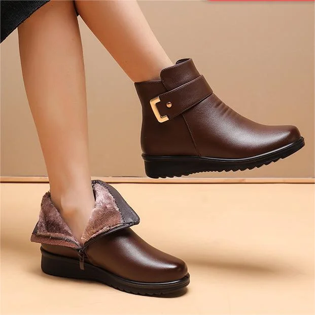 Bottines pour l’hiver | petites bottes chaudes et confortables