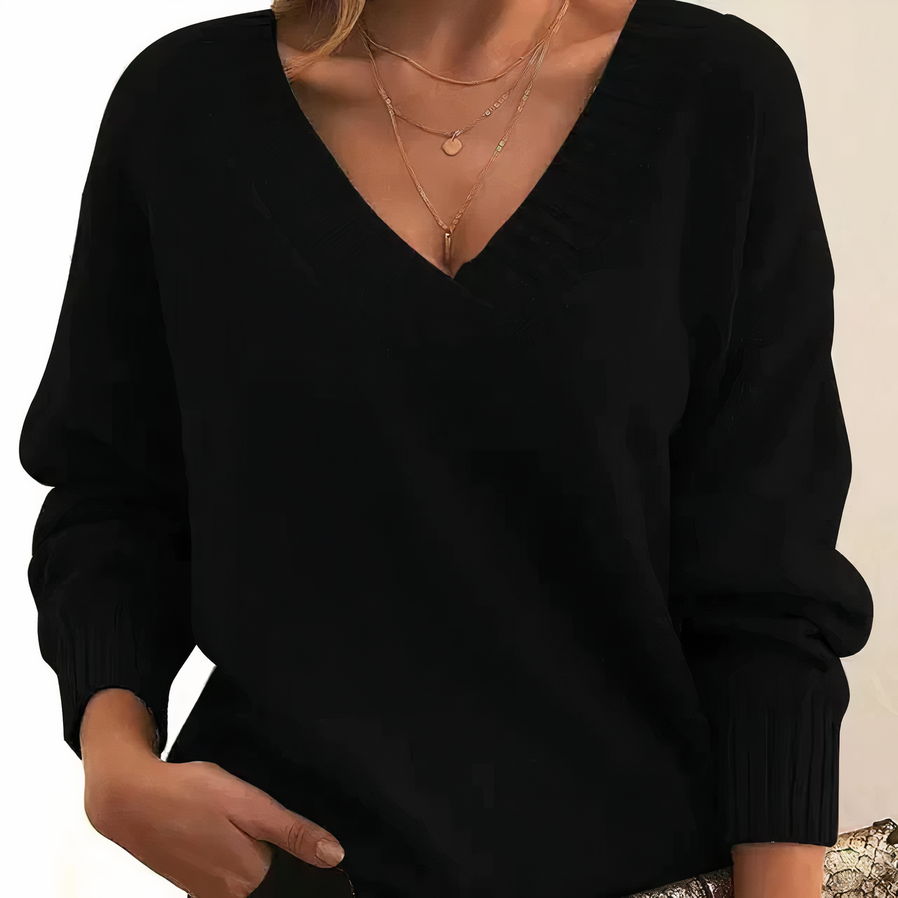 Pull femme | Coupe régulière, style intemporel | Chaleur douce automne hiver