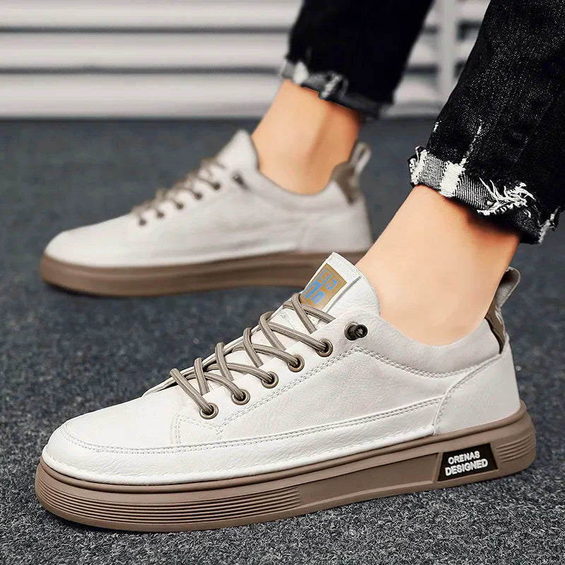 Sneakers homme Montana | Lacets sécurisés et semelle amortissante | Adhérence antidérapante, coupe basse confortable
