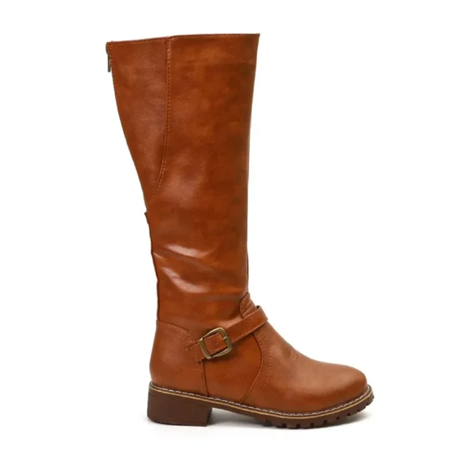 Bottes femme tendance | Semelle antidérapante, semelle intérieure amovible | Amorti effet gel, maintien stable