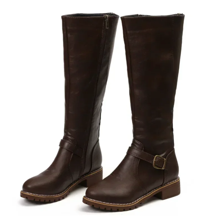Bottes femme tendance | Semelle antidérapante, semelle intérieure amovible | Amorti effet gel, maintien stable